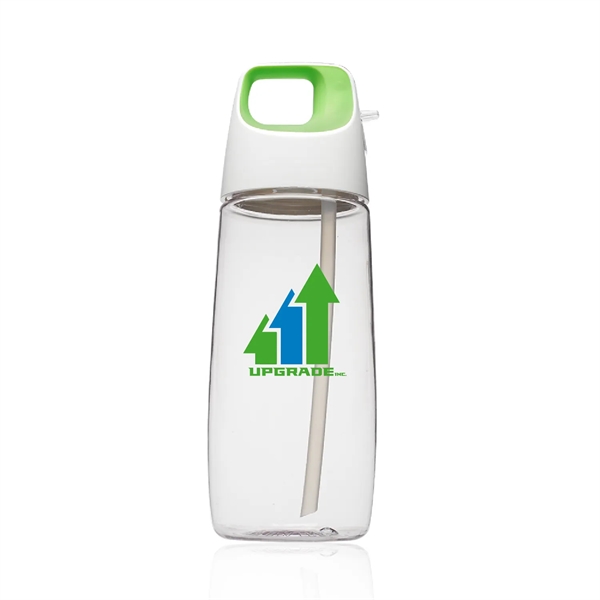 27 oz. Cube Water Bottle with Straw - a clear choice... from ASI 62088 IDProductsource