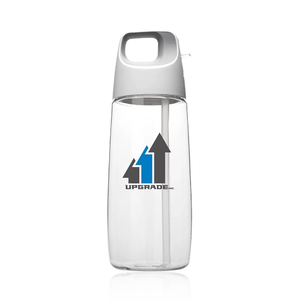 27 oz. Cube Water Bottle with Straw - a clear choice... from ASI 62088 IDProductsource