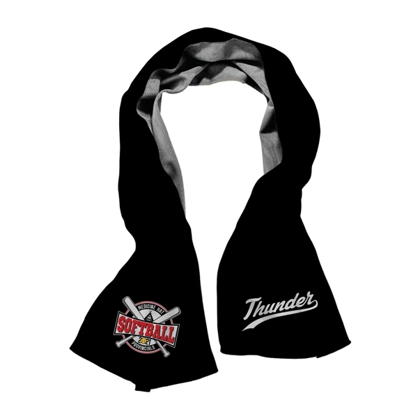 Colored Cooling Towel, 12"x40", Edge to Edge sublimation 1 side.... from ASI 53509 FIEL-Fairdeal Import & Export / FIEL