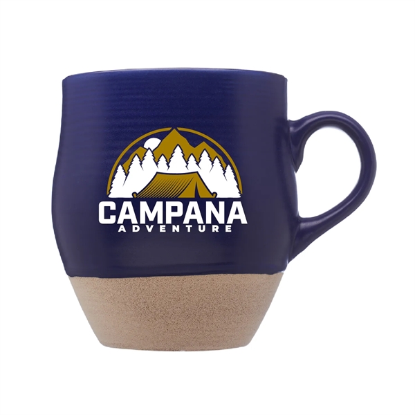 16 oz. Ceramic Mugs with Artisan Bottom-crafted with a pottery-like glaze... from ASI 62088 IDProductsource