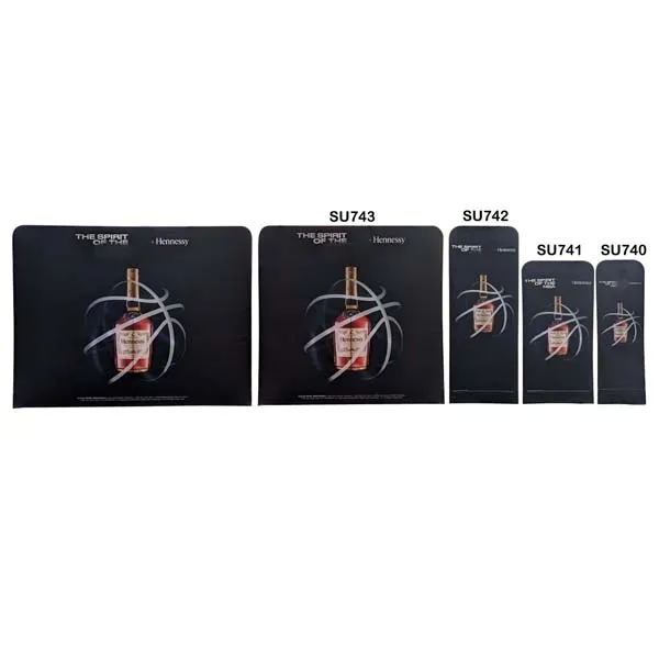 Replacement Full Color Graphics Double Sided for 3'W x 96"H EuroFit... from ASI 53509 FIEL-Fairdeal Import & Export / FIEL