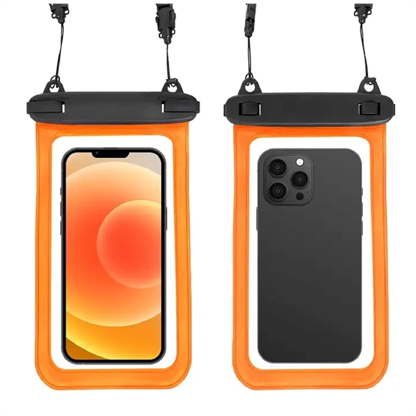 IPX8 Waterproof mobile phone pouch with lanyard plus 1C1P silkscreen imprint... from ASI 37218 Athena Promo (tm)