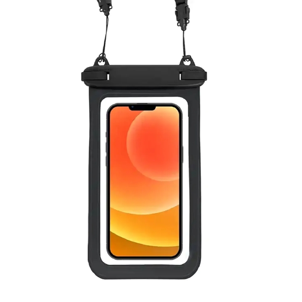 IPX8 Waterproof mobile phone pouch with lanyard plus 1C1P silkscreen imprint... from ASI 37218 Athena Promo (tm)