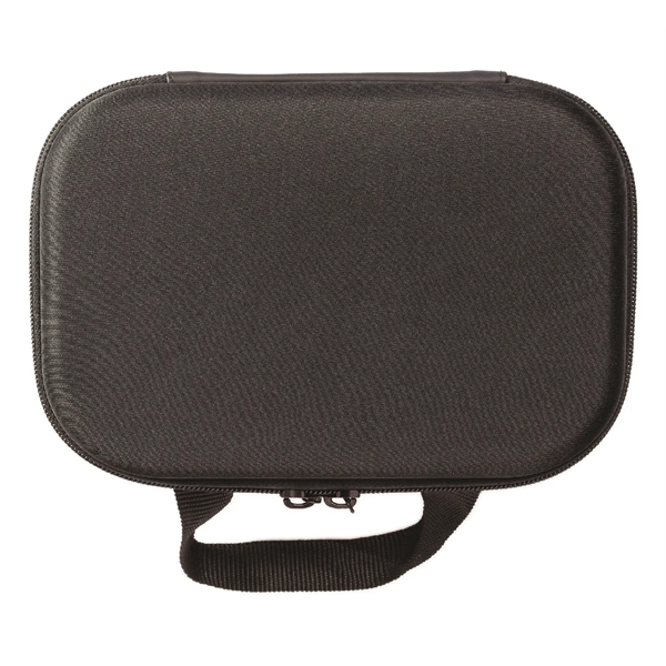 Rectangle shaped portable hard sided EVA storage case with mesh inner... from ASI 99030 Zipline / Zipline®