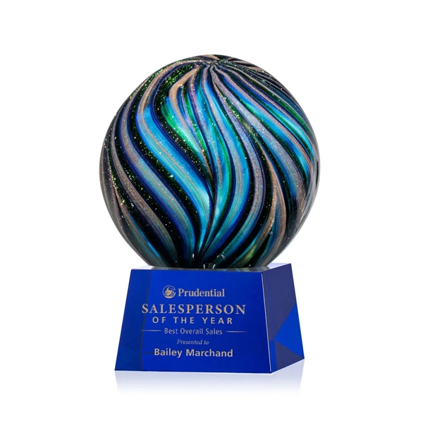 Malton Award on Robson Base - Blue... from ASI 84592 St Regis Group / St Regis