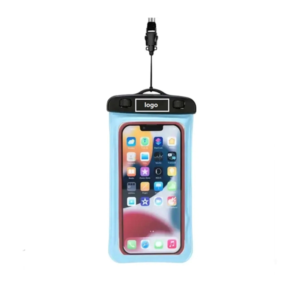 IPX8 Waterproof mobile phone pouch with armband plus 1C1P silkscreen imprint... from ASI 37218 Athena Promo (tm)