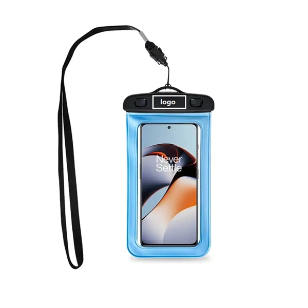 IPX8 Waterproof mobile phone pouch with lanyard plus 1C1P silkscreen imprint... from ASI 37218 Athena Promo (tm)
