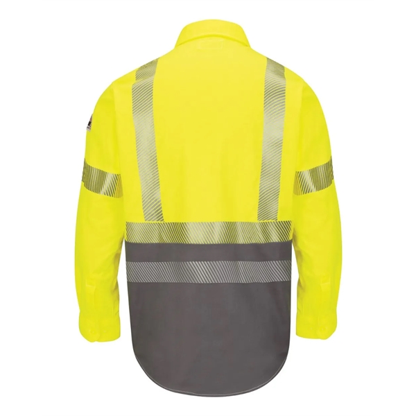 Bulwark Hi-Visibility Color Block Uniform Shirt - EXCEL F...... from ASI 84358 S&S Activewear