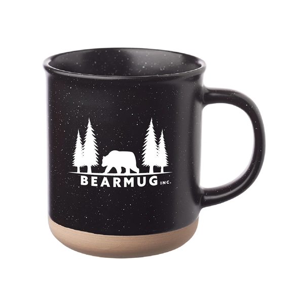 Introducing our 13.5 oz. Speckled Clay Ceramic Mugs-a cozy and stylish... from ASI 62088 IDProductsource