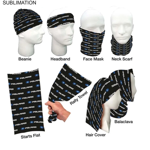 Sublimated Multifunction 2-Ply Tubular WINTER Headwear... from ASI 53509 FIEL-Fairdeal Import & Export / FIEL