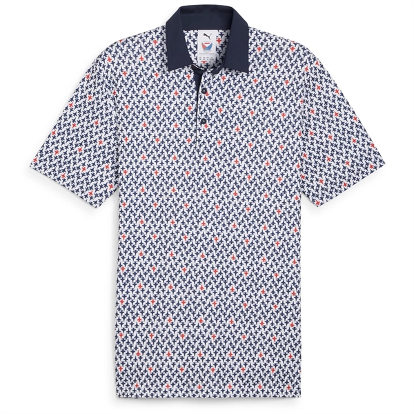 Men's polo with moisture-wicking performance and UPF40+ protection.... from ASI 57653 Gold Bond