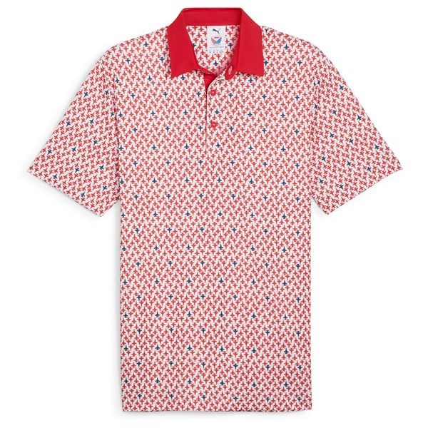 Men's polo with moisture-wicking performance and UPF40+ protection.... from ASI 57653 Gold Bond