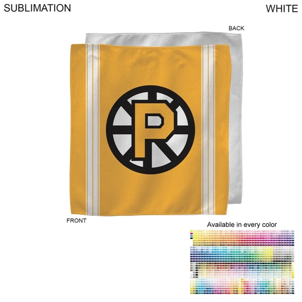 Colored Sublimated Rally, Skate Towels with Jersey stripes, 10x10, Sublimated Edge... from ASI 53509 FIEL-Fairdeal Import & Export / FIEL