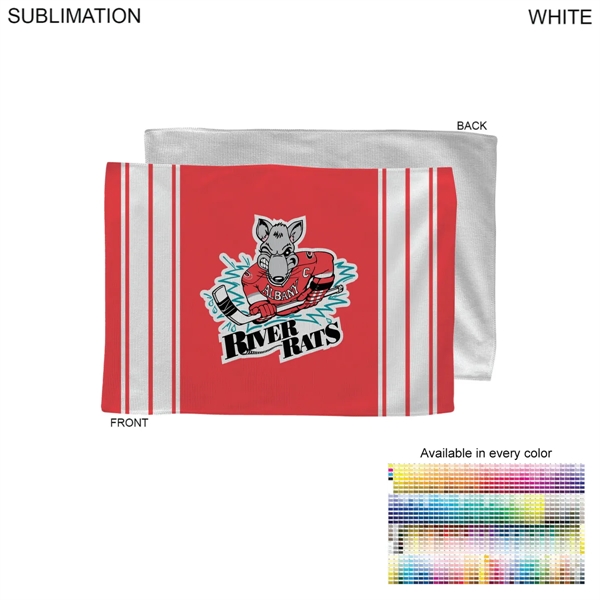 Colored Sublimated Rally, Skate Towel with Jersey stripes, 12x18, Sublimated Edge... from ASI 53509 FIEL-Fairdeal Import & Export / FIEL
