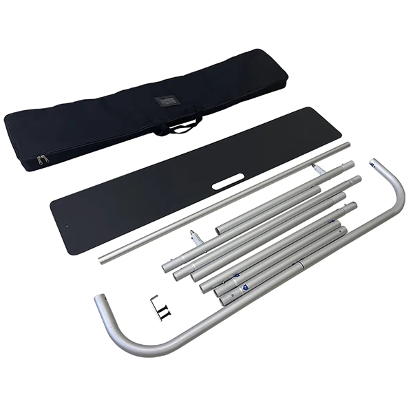 2'W x 78"H EuroFit Straight Wall Hardware Only, Frame and Carry... from ASI 53509 FIEL-Fairdeal Import & Export / FIEL