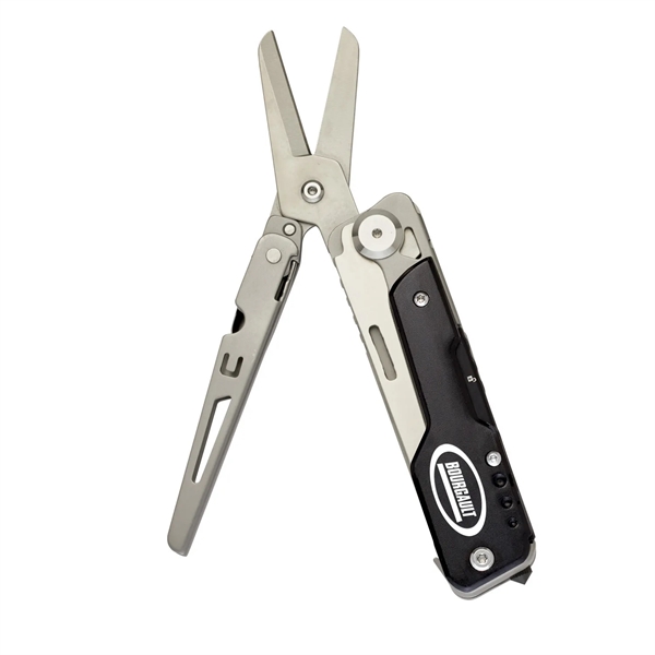 A 2 in 1 scissor knife multi-tool. Also has emergency glass... from ASI 46170 Compass Industries Inc