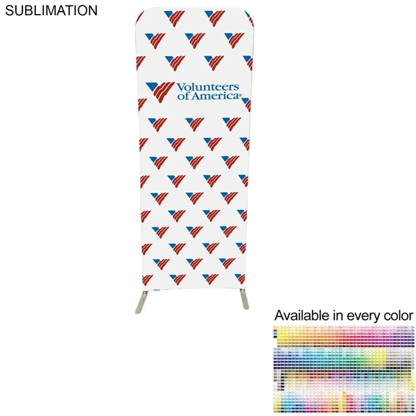 Volunteer, Non-for-profit 2'W x 78"H EuroFit Straight Wall Display Kit, with... from ASI 53509 FIEL-Fairdeal Import & Export / FIEL