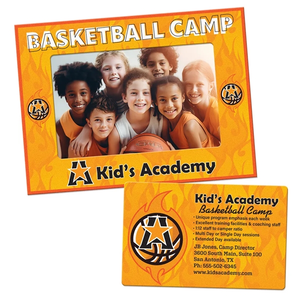 Magnetic picture frame. 15 mil material. Holds standard 4" x 6"... from ASI 77280 Pepco Poms