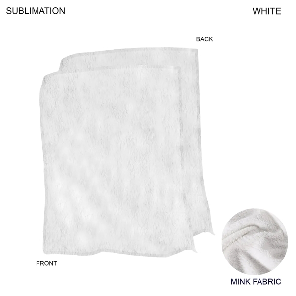 Stock Plaid Design Plush and Cozy Mink flannel Fleece blanket, 60"x80",... from ASI 53509 FIEL-Fairdeal Import & Export / FIEL