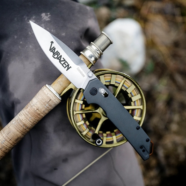 Kershaw everyday carry pocket knife. 4.4"L handle. 3.4"L Spear point stainless-steel... from ASI 46170 Compass Industries Inc