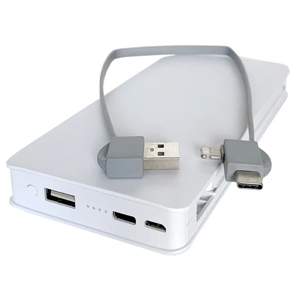 10,000mAh; 5 Watts; Combination Wireless Charger + Power Bank; 8-in-1 Universal... from ASI 62124 iClick, Inc. / iClick®