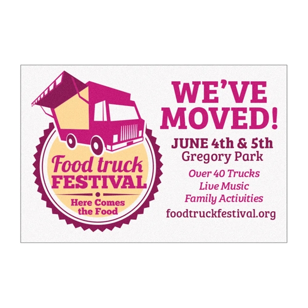 Refrigerator magnets. Full Color imprint. 15 mil material.... from ASI 77280 Pepco Poms