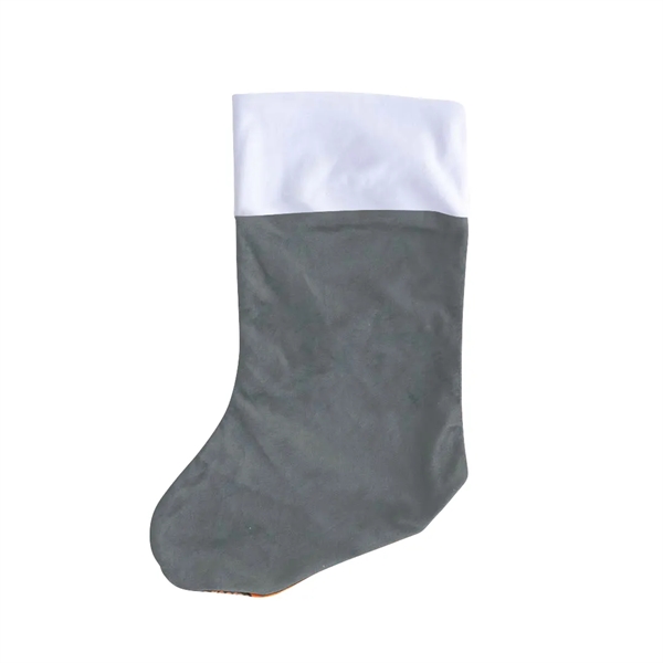 Christmas stocking sublimated on both sides with a white cuff.... from ASI 30250 AZX Sport USA