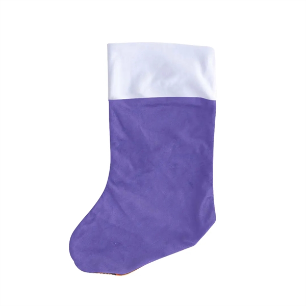 Christmas stocking sublimated on both sides with a white cuff.... from ASI 30250 AZX Sport USA