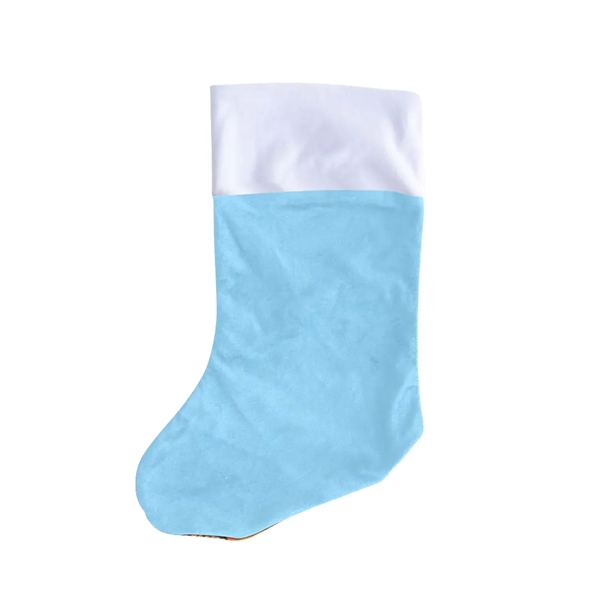 Christmas stocking sublimated on both sides with a white cuff.... from ASI 30250 AZX Sport USA