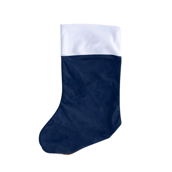 Christmas stocking sublimated on both sides with a white cuff.... from ASI 30250 AZX Sport USA