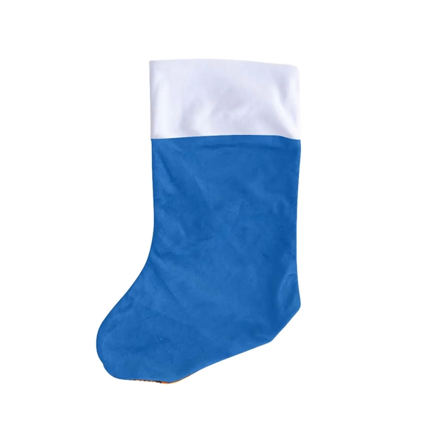 Christmas stocking sublimated on both sides with a white cuff.... from ASI 30250 AZX Sport USA