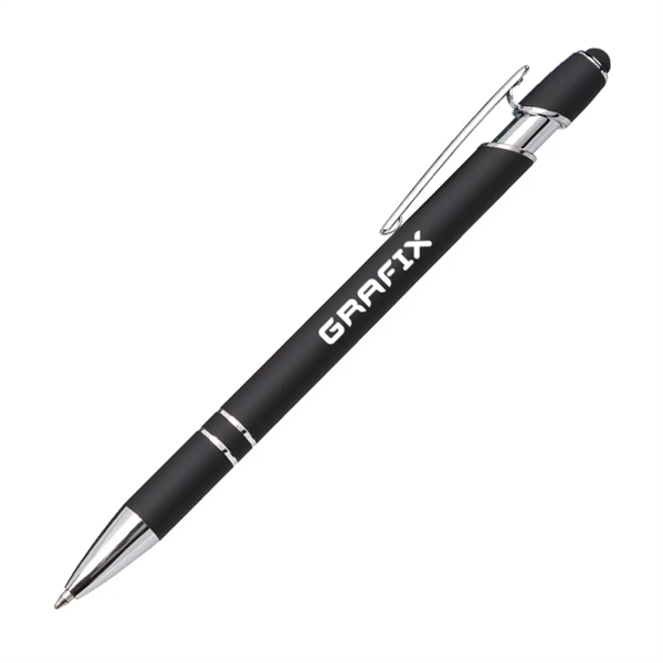 The Kurt Clicker Pen & Stylus features a polished metal barrel... from ASI 84592 St Regis Group