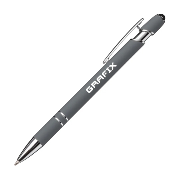 The Kurt Clicker Pen & Stylus features a polished metal barrel... from ASI 84592 St Regis Group