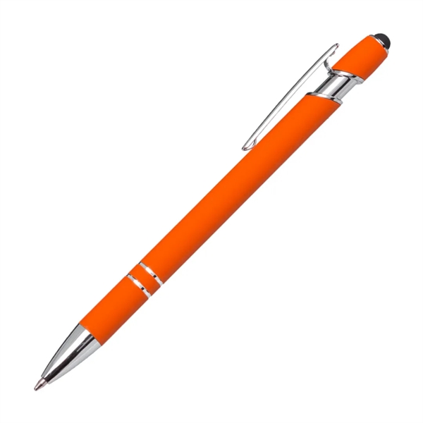 The Kurt Clicker Pen & Stylus features a polished metal barrel... from ASI 84592 St Regis Group