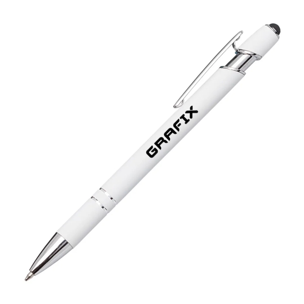 The Kurt Clicker Pen & Stylus features a polished metal barrel... from ASI 84592 St Regis Group