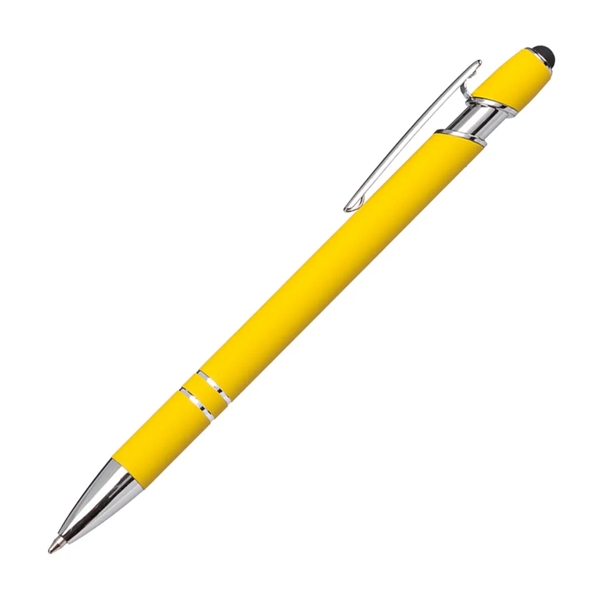 The Kurt Clicker Pen & Stylus features a polished metal barrel... from ASI 84592 St Regis Group