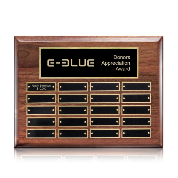 High Gloss Walnut Plaque... from ASI 84592 St Regis Group / St Regis