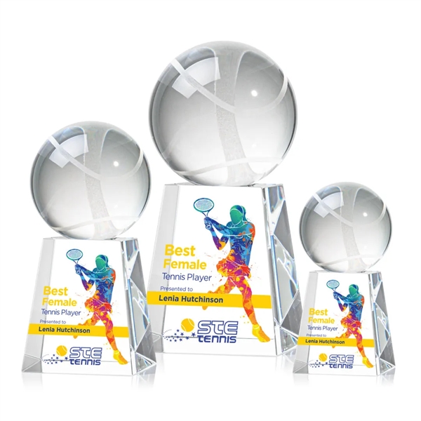 Our Tennis Ball VividPrint™ Award is a striking tribute to the... from ASI 84592 St Regis Group / St Regis