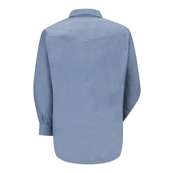 Deluxe Western Style Long Sleeve Shirt Long Sizes... from ASI 84358 S&S Activewear