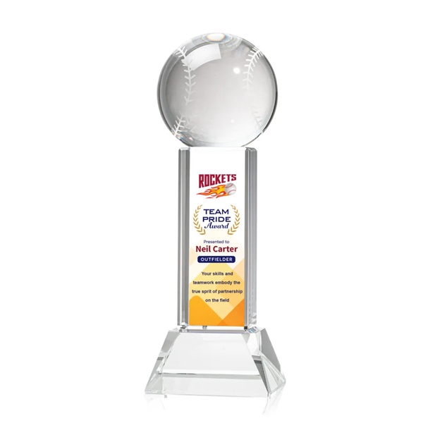 Our Baseball VividPrint™ Award is a stunning representation of the passion... from ASI 84592 St Regis Group / St Regis