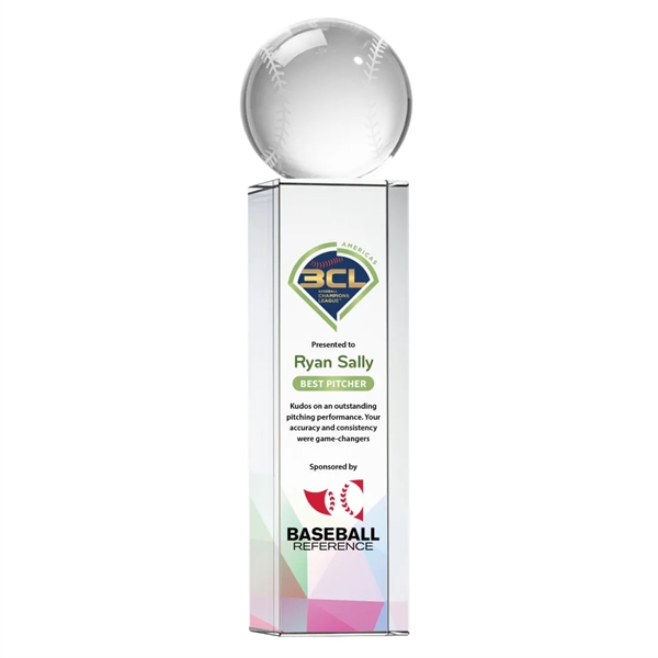 Our Baseball VividPrint™ Award is a stunning representation of the passion... from ASI 84592 St Regis Group / St Regis