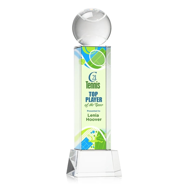 Our Tennis Ball VividPrint™ Award is a striking tribute to the... from ASI 84592 St Regis Group / St Regis