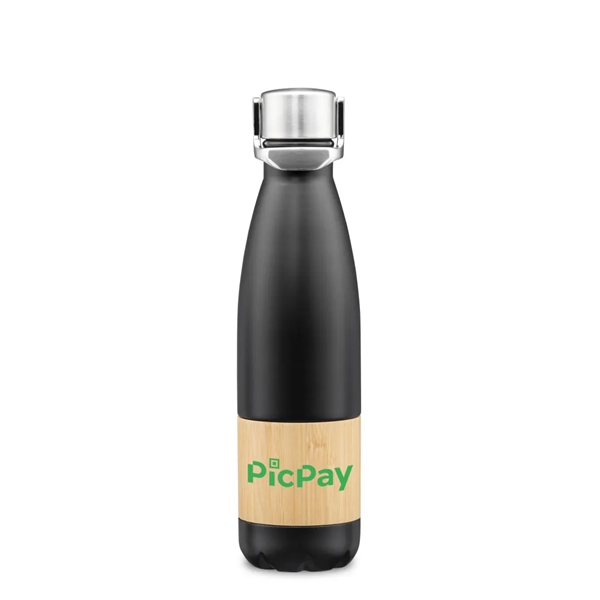 The 16oz Cersei Vacuum Lid w/ Bamboo features a sleek bamboo... from ASI 84592 St Regis Group