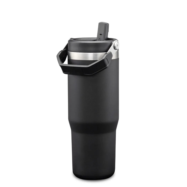 The Revive SS Tumbler w/Handle & Straw has a capacity of... from ASI 84592 St Regis Group