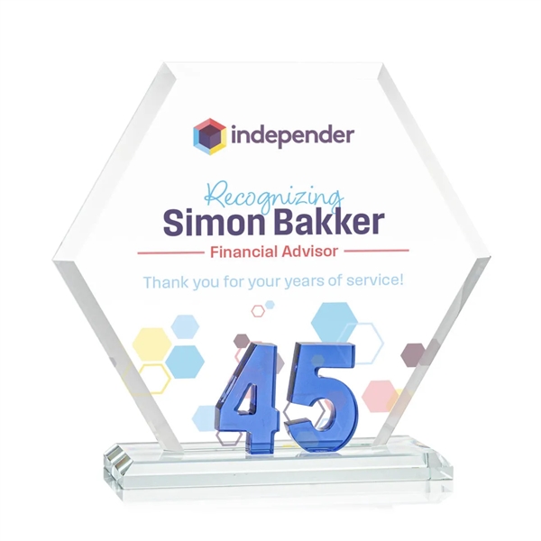 Mark a milestone in your organization with our Starfire Crystal Riviera... from ASI 84592 St Regis Group / St Regis