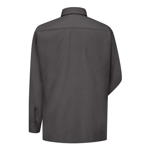 Red Kap Long Sleeve Ripstop Shirt, blank.... from ASI 84358 S&S Activewear