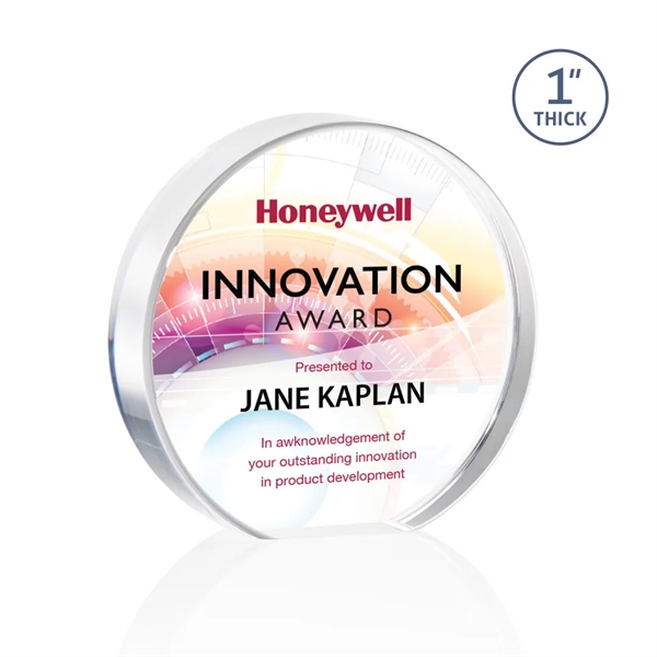 Narita Circle VividPrint™ Award... from ASI 84592 St Regis Group / St Regis