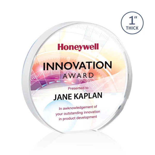 Narita Circle VividPrint™ Award... from ASI 84592 St Regis Group / St Regis