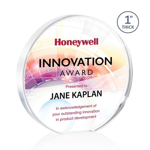 Narita Circle VividPrint™ Award... from ASI 84592 St Regis Group / St Regis