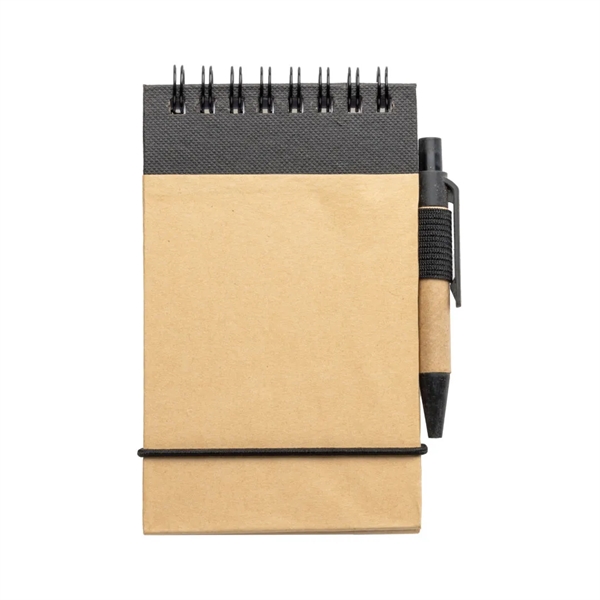Recycled notebook and pen combo 3" wide x 5" high with... from ASI 84592 St Regis Group